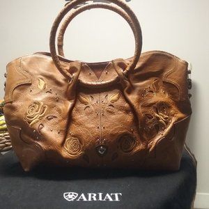 Ariat leather bag with dust bag